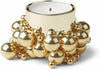 Gejst Molekyl Tealight Holder 3 Cm, Brass