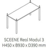 Gejst Sceene Reol Module 3, Black Oak