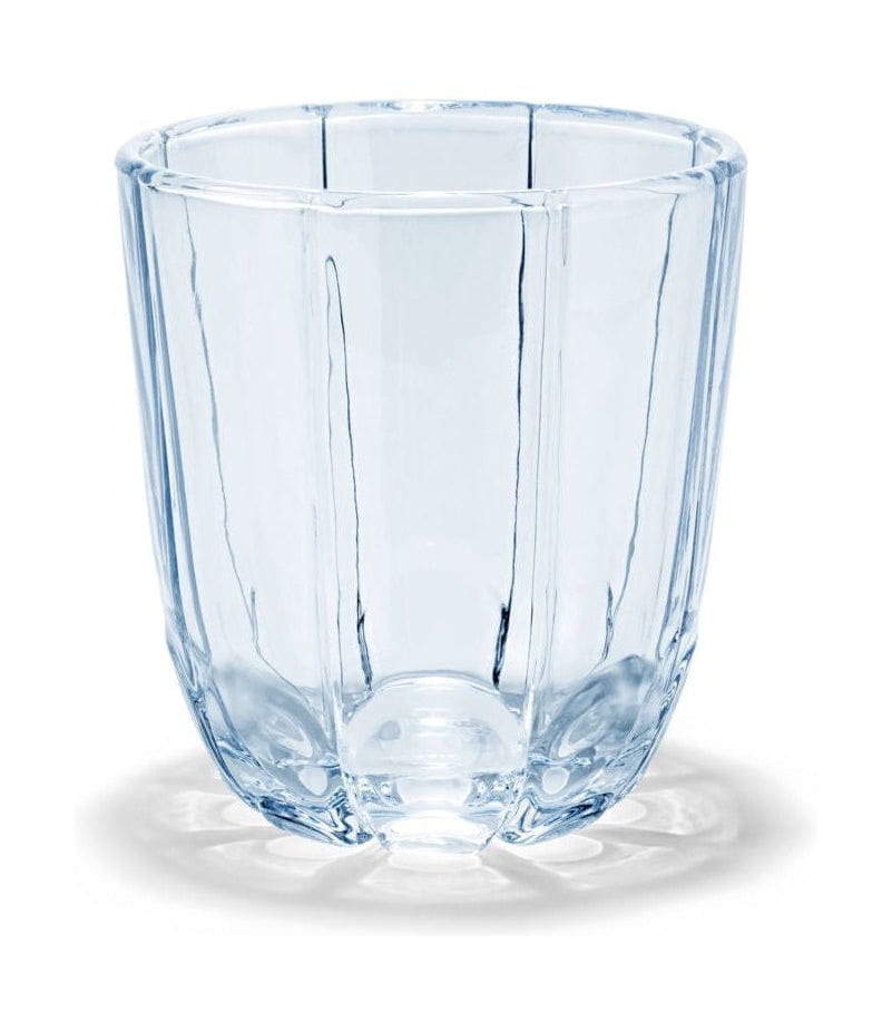 Holmegaard Lily Water Glass Set Of 2 320 Ml, Blue