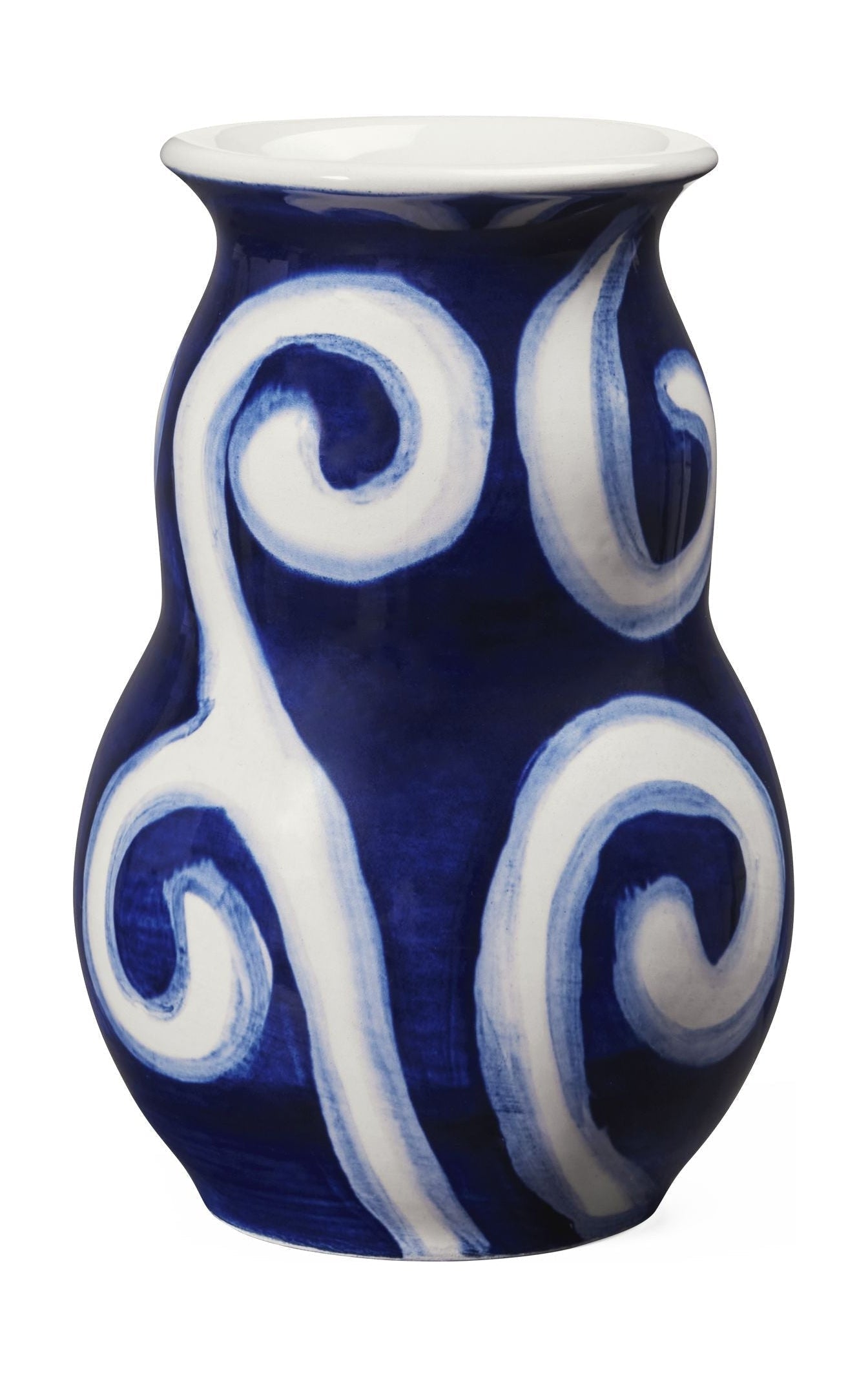 Kähler Tulle Vase H13 Cm Blue