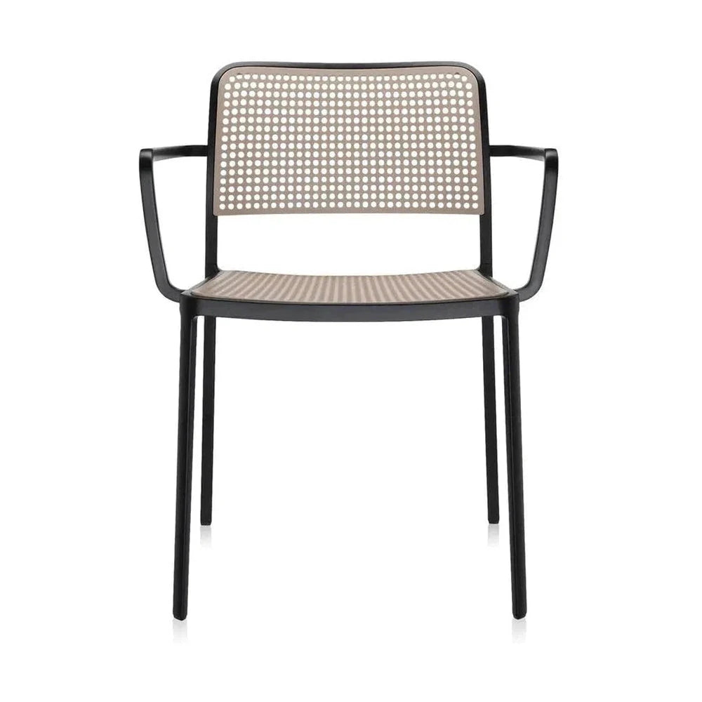 Kartell Audrey Armchair, Black/Sand