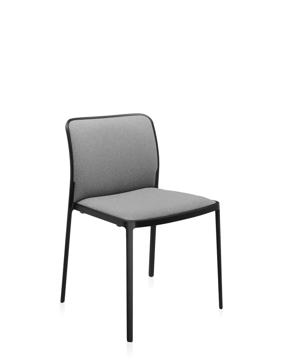 Kartell Audrey Soft Chair, Black/Grey