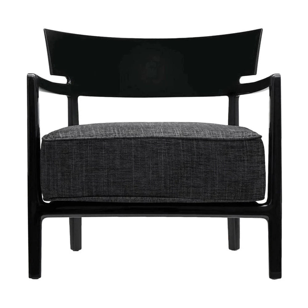 Kartell Cara Armchair, Black/Anthracite