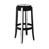 Kartell Charles Ghost Stool 75 Cm, Black