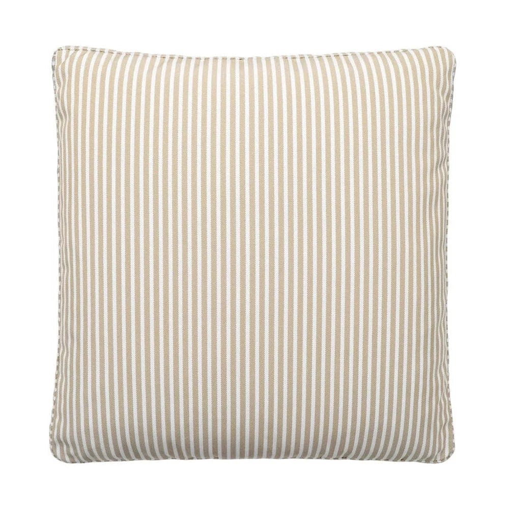 Kartell Cushion Stripes 48x48 Cm, Beige