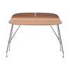 Kartell Earl Of Wood Desk, Light Wood/Chrome