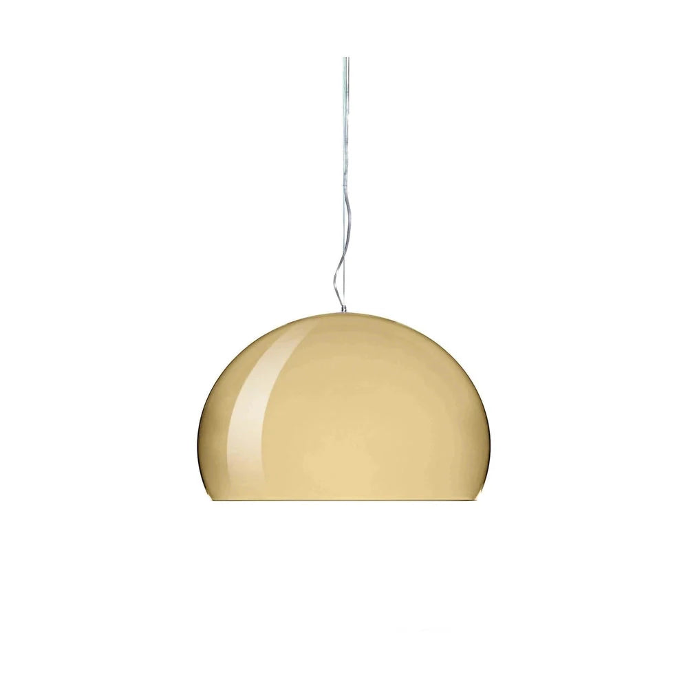 Kartell Fl/Y Suspension Lamp, Gold