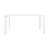 Kartell Four Desk 158x79 Cm, White/White