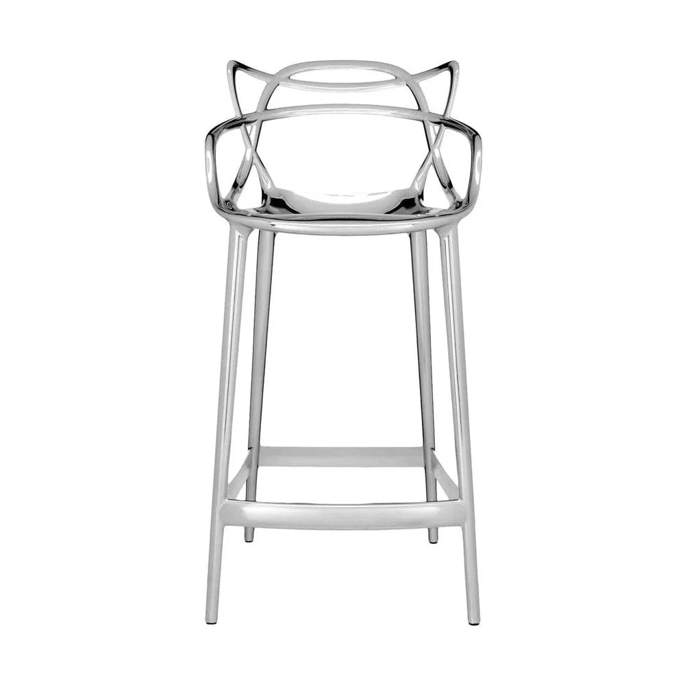 Kartell Masters Stool 65 Cm, Chrome