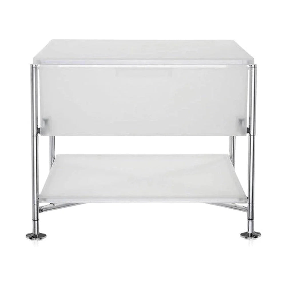 Kartell Mobil 1 Drawer With Feet, Ice