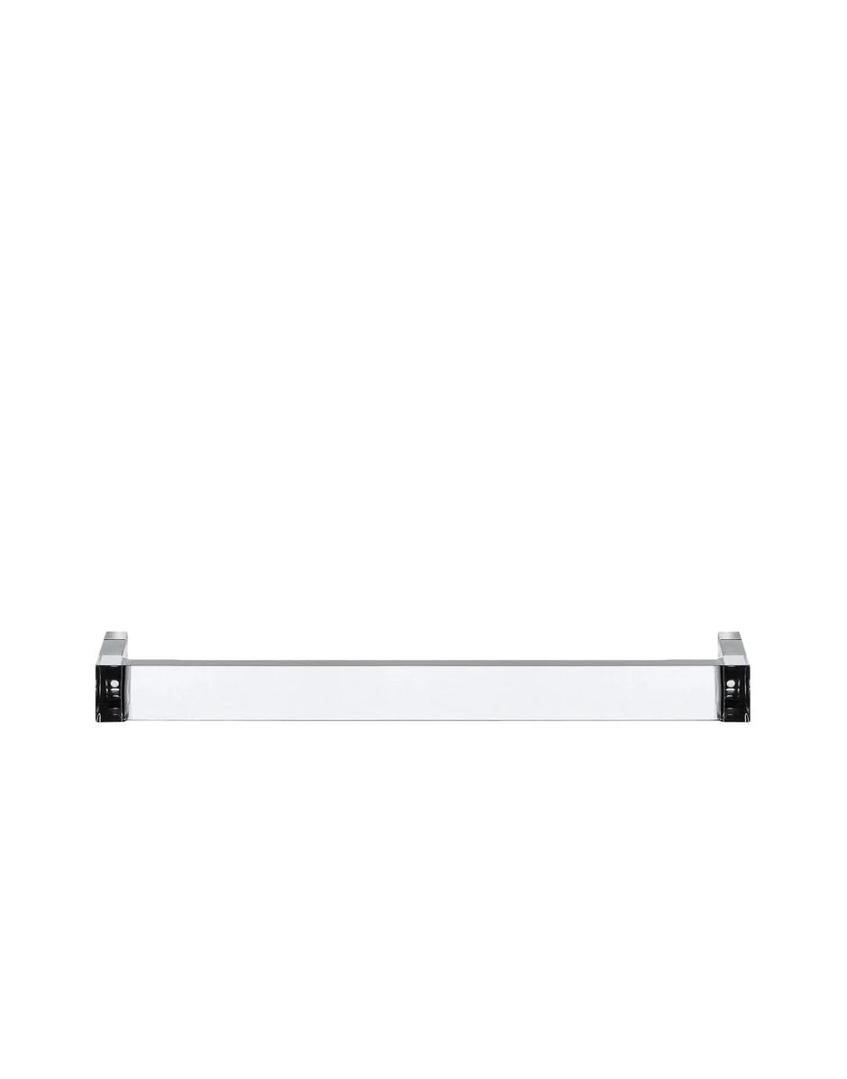 Kartell Rail Towel Rack 45 Cm, Crystal