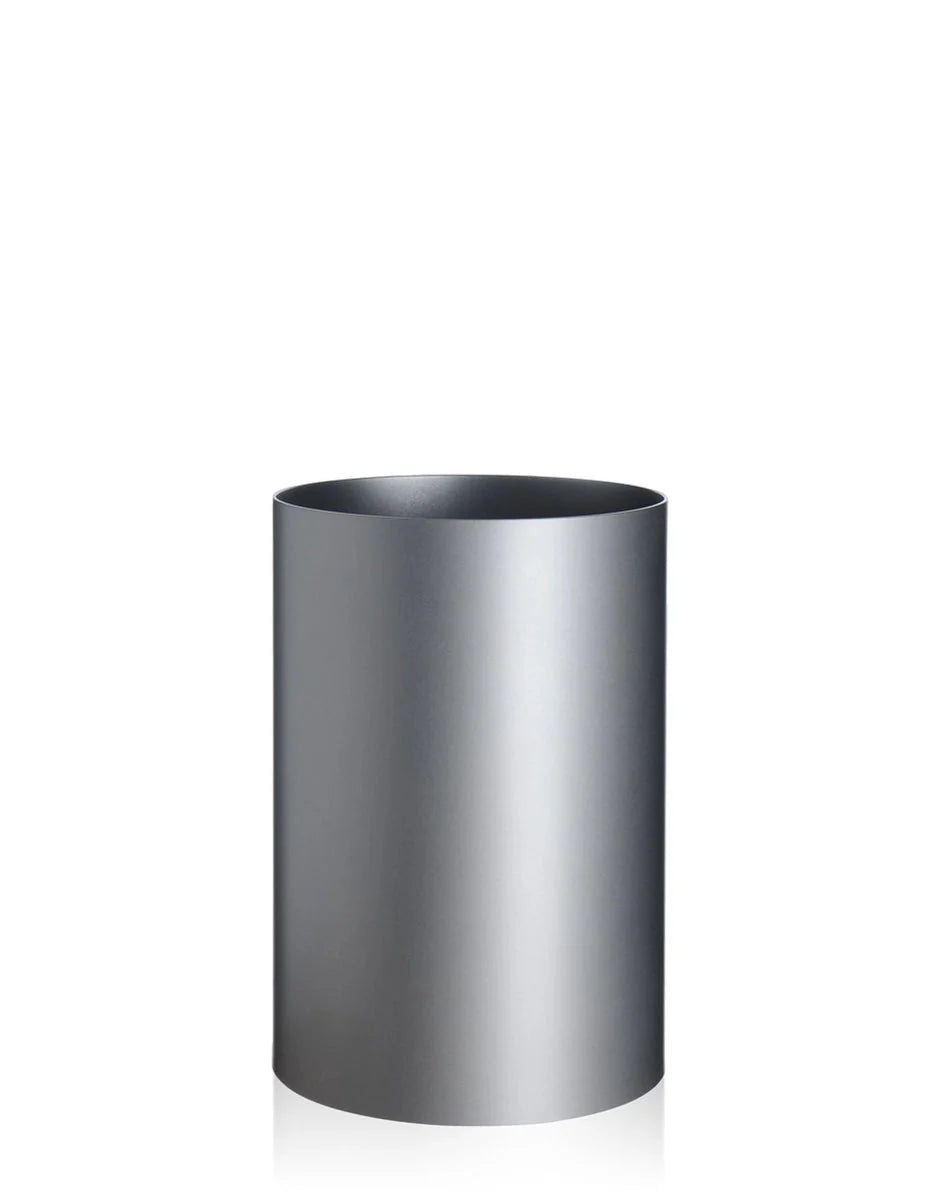 Kartell Waste Basket, Silver