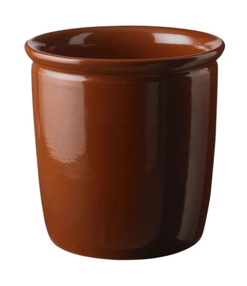 [product_category]-Knabstrup Keramik Pickle Pot 4 L, Brown-Knabstrup Keramik-5713959010307-1030-KNA-1