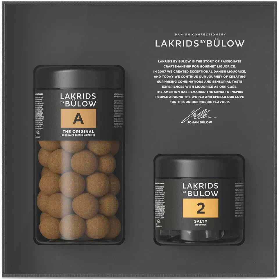 Lakrids By Bülow Classic Black Box A & 2, 445g