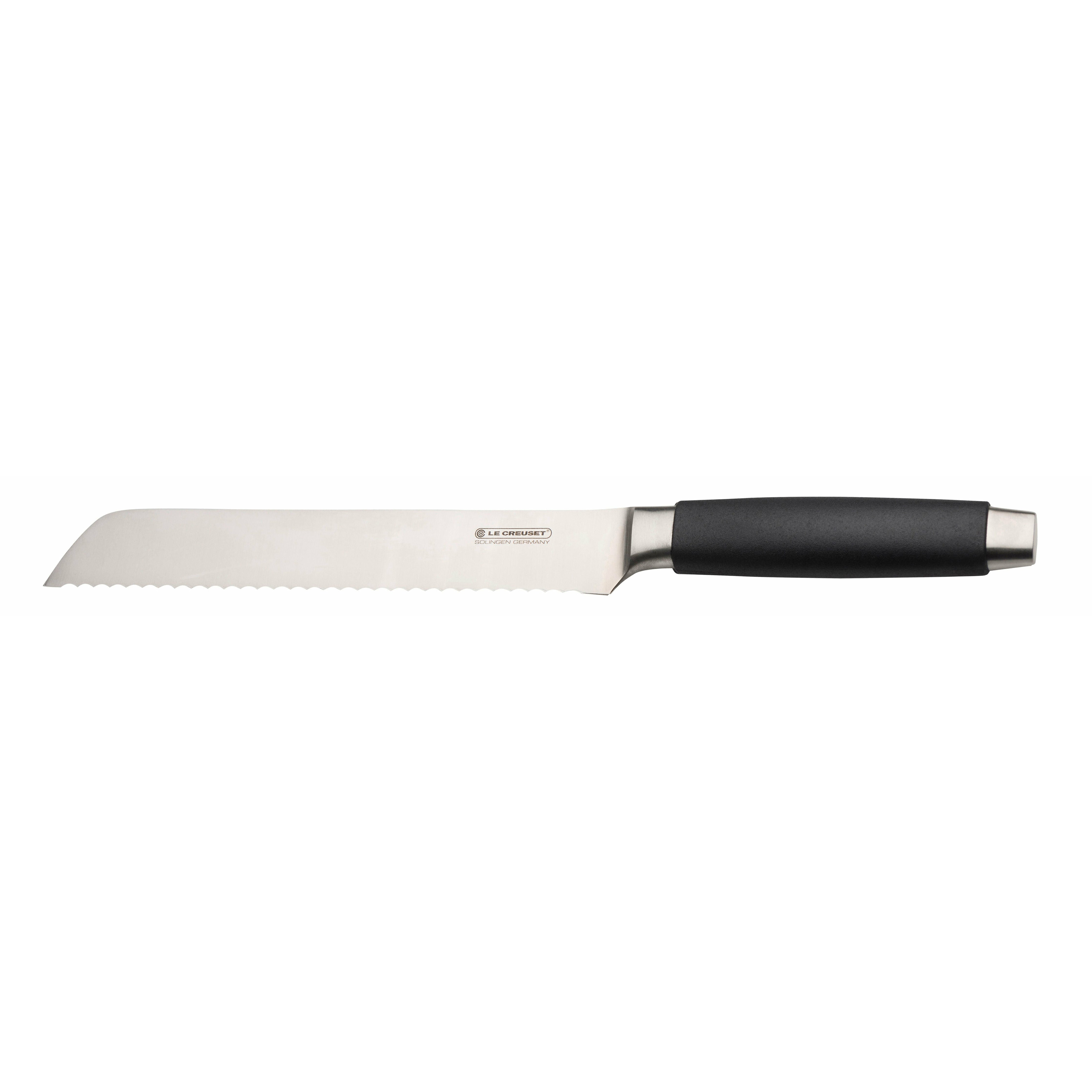 [product_category]-Le Creuset Bread Knife Standard With Black Handle, 20 Cm-Le Creuset-630870147590-98000520000300-LEC-1