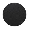 Lind Dna Circle Glass Coaster Serene Leather, Black