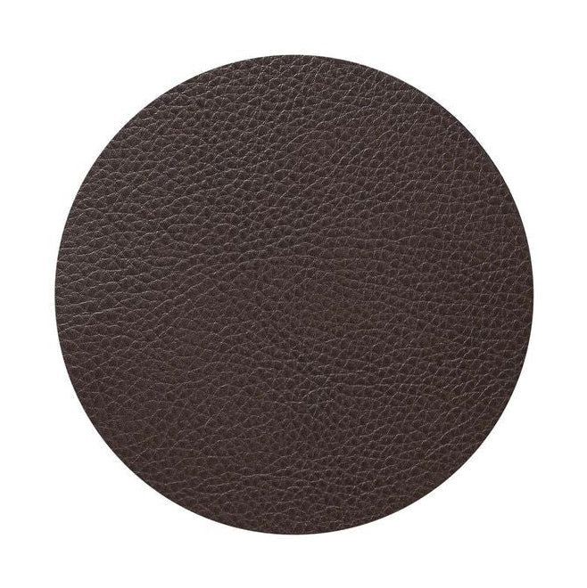 [product_category]-Lind Dna Circle Glass Coaster Serene Leather, Ha Sel-Lind DNA-5711590999630-991579-LIN-1