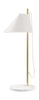  Yuh Table Lamp Brass/White