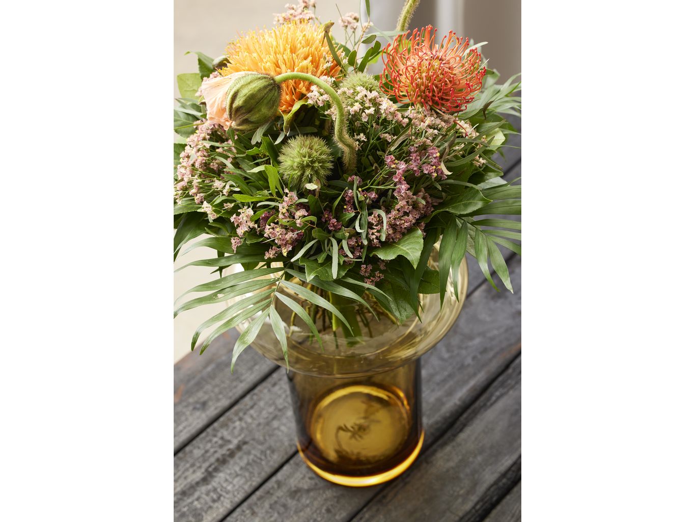 [product_category]-Lyngby Glas Tube Vase H: 40 Cm, Amber-Lyngby Glas-5722000235521-23552-LYN-8