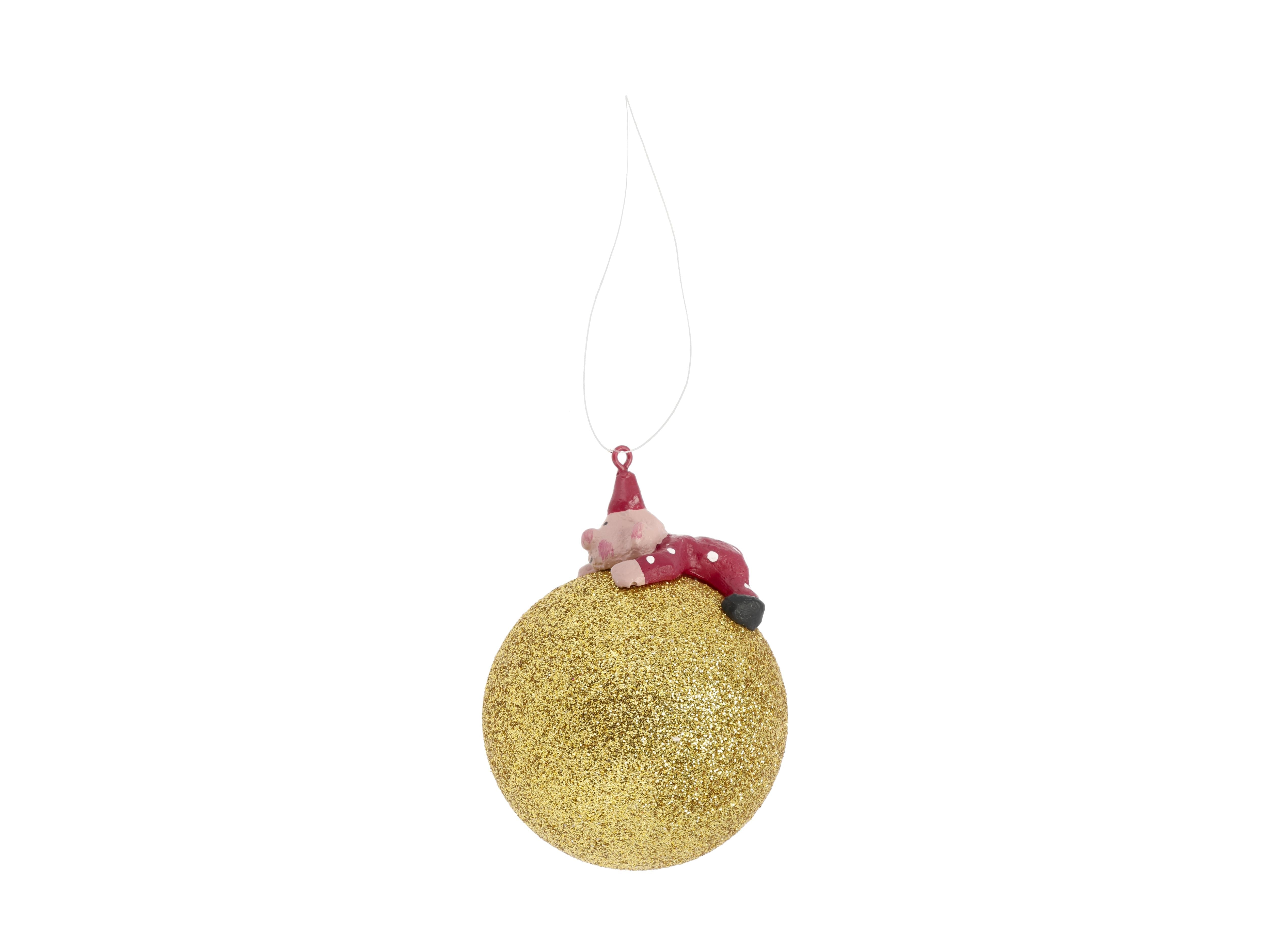 [product_category]-Medusa Copenhagen Baby Joy Christmas Tree Ball ø5 Cm, Gold-Medusa Copenhagen-5722000273103-27310-MED-5