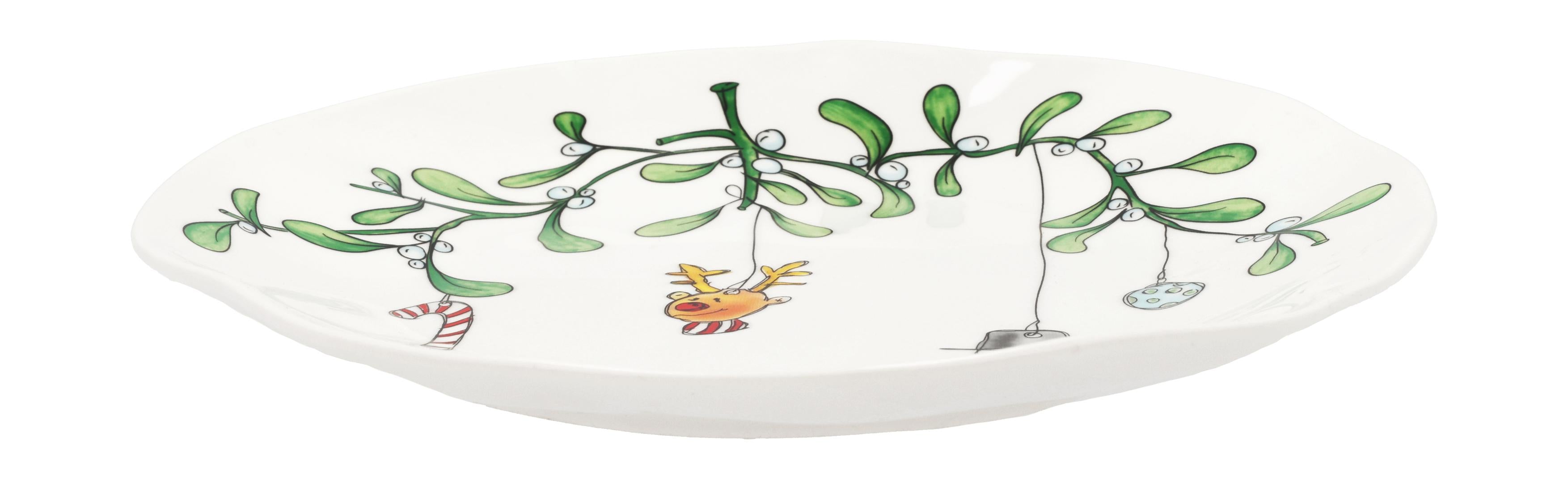 [product_category]-Medusa Copenhagen Jingle Bell Plate White, ø21 Cm-Medusa Copenhagen-5722000274582-27458-MED-1