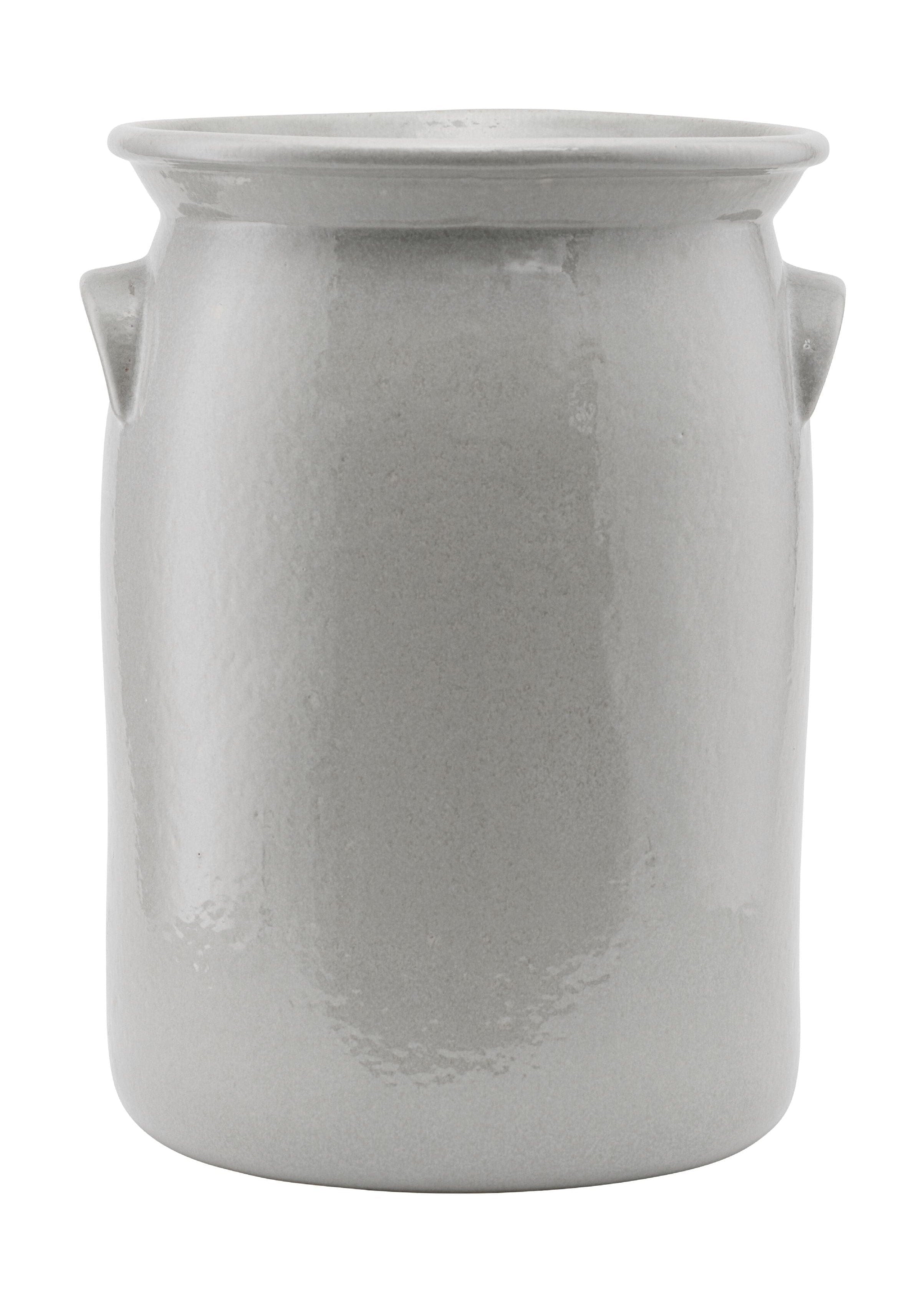 [product_category]-Meraki Earthenware Vessel ø25 Cm, Shellish Grey-Meraki-5707644709218-303840012-MER-1