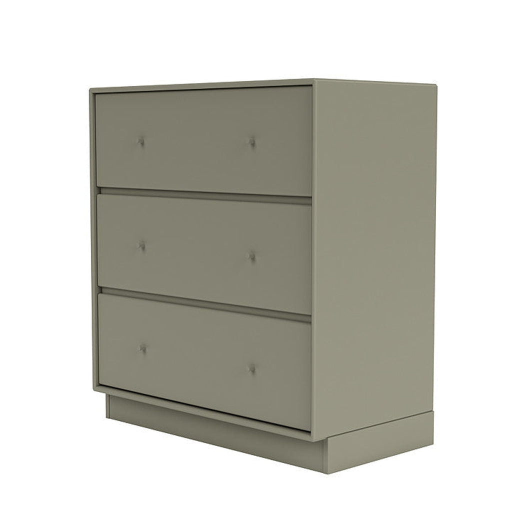 Montana Carry Dresser With 7 Cm Plinth, Fennel Green