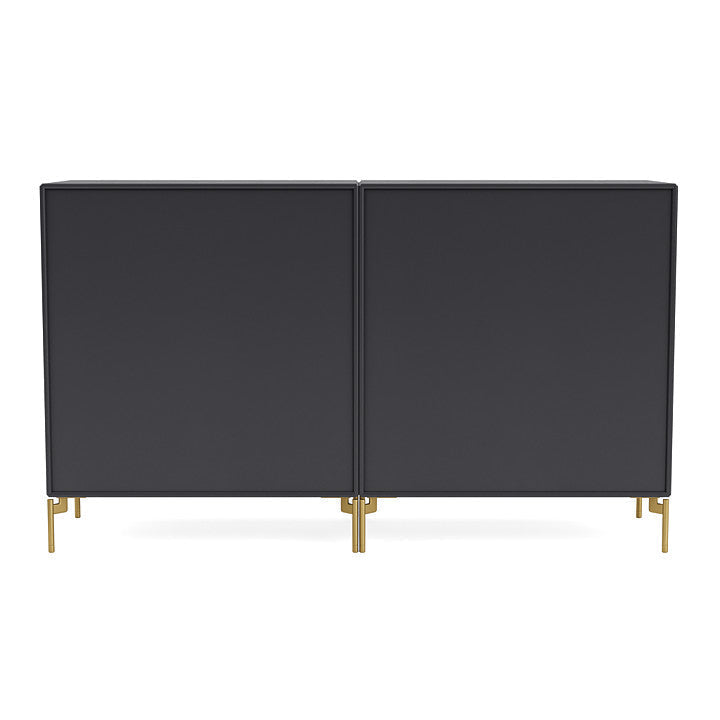 [product_category]-Montana Couple Sideboard With Legs, Anthracite/Brass-Montana Furniture-5714322203647-00COUPLE-04-09-MON-4