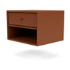 Montana Dash Nightstand, Hazelnut Brown