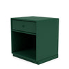 Montana Dream Nightstand With 3 Cm Plinth, Pine Green