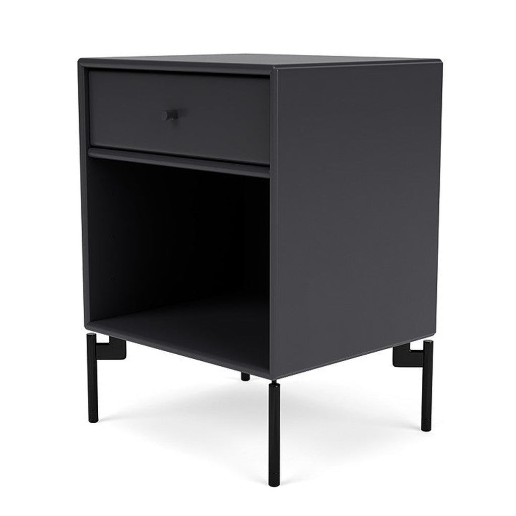 [product_category]-Montana Dream Nightstand With Legs, Anthracite/Black-Montana Furniture-5714322204989-000DREAM-04-03-MON-1