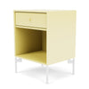 Montana Dream Nightstand With Legs Camomile/Snow White