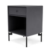 Montana Dream Nightstand With Legs Carbon Black/Black