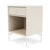 Montana Dream Nightstand With Legs Oat/Snow White