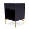 Montana Dream Nightstand With Legs Shadow/Brass