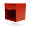 Montana Dream Nightstand With Suspension Rail Rosehip Red