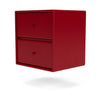 Montana Drift Drawer Module With Suspension Rail, Beetroot Red