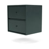 Montana Drift Drawer Module With Suspension Rail, Black Jade