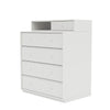 Montana Keep Chest Of Drawers With 3 Cm Plinth, White