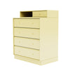 Montana Keep Chest Of Drawers With 7 Cm Plinth, Chamomile Yellow