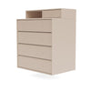 Montana Keep Chest Of Drawers With Suspension Rail, Clay