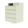 Montana Keep Chest Of Drawers With Suspension Rail, Pomelo Green