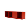 Montana Line Sideboard With 3 Cm Plinth, Rosehip Red