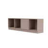 Montana Line Sideboard With 7 Cm Plinth, Mushroom Brown