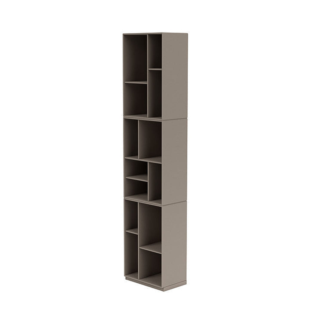 [product_category]-Montana Loom High Bookcase With 3 Cm Plinth, Truffle Grey-Montana Furniture-5714322263719-0000LOOM-141-06-MON-1