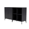 Montana Pair Classic Sideboard With Legs Anthracite/Black