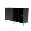 Montana Pair Classic Sideboard With Legs Anthracite/Brass