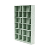 Montana Read Spacious Bookshelf With 7 Cm Plinth, Mist