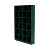 Montana Read Spacious Bookshelf With 7 Cm Plinth, Pine Green