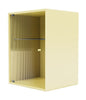 Montana Ripple Bathroom Cabinet, Chamomile Yellow